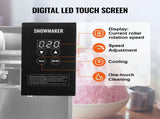 Commercial Snowflake Ice 385LBS/24H Snowflake Ice Maker, Stainless Steel Ice Shaver V952-SLXNBJLEDPCMFRQHJV3