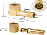 Garden Hose Protector Garden Hose Adapter V1258-DP02-C-195
