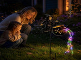 New Halloween Cauldron Garden Light, 30.7 inch Colorful Waterfall-Style Light Flow Flying V1366-AZ2-W-24726