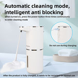 A 400mL bathroom liquid hand sanitizer sensor rechargeable wall-mounted automatic soap V1102-HEXS-004