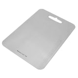 Cutting Board Double Sided 304 Stainless Steel Easy Cleaning for Cooking Kitchen M V1294-YM0716-3118220133512
