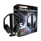 5-in-1 Bluetooth Wireless TV Headphone Hot A8 V1192-AZ-W-33226