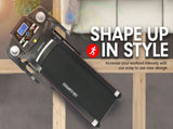 Powertrain V30 Foldable Treadmill 420mm Running Belt 14.8kmh Speed 3 Level Incline12 Programs U TML-LJJ-V30