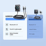 UGREEN 35002 Bluetooth 5.4 Aux Car Adapter V28-ACBUGN35002