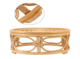 Rattan Indoor Plant Stand Round Shape Natural Plant Rack Handmade Rattan Planter Stand for Home V1294-YM0703-3111230045912