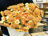 13 Sunflowers and 13 Daisies Blanket Approximately 120CM V1221-13-SUNFLOWERS-AND-13-DAISIES-BLANKET-APPROXIMATELY-120CM