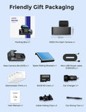 3.19" Black IPS Dual Dash Cam with 4K1080P, 5G WiFi, GPS, Night Vision & Free 64GB Card V178-59105