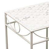 Set 3 Nested Riviera Square Tables / Potplant Stands 70cm, 60cm, 50cm V637-48112TBL