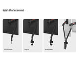 UFOU Kyber Monitor Arm Single Mount Bracket Heavy Duty Star Wars - Black V563-68072