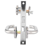 Stainless Steel Aisle Handle Lock Door Lock Kit for Fire Emergency Exit Corridor V1294-YM0901-3114200041411