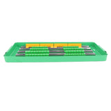 Portable Socket Organizer Tray Aluminum Rail Multi Functional Socket and Bit Holder with Handle V1294-YM0901-3114240097311