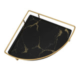 Bathroom Storage Tray Light Luxury Decorative Golden Texture Triangle Bathroom Organiser Tray for V1294-YM0710-3112230084211