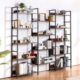 VEVOR Metal Bookshelf Rustic Bookshelf 14-Tier for Living room Bedroom & Office V952-JSSJZFXJSM14F3DI3V0