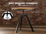Artiss Bar Table Stools Set Dining Desk Industrial Kitchen Chairs Cafe Pub BA-TAB-CHR-SET-V17