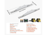 Wheel Alignment Tool, 2 PCS Carbon Steel Heavy Duty Toe & Camber Alignment Plates with Digital Angle V952-CLDWJJBXG0DSJO9UF001V9