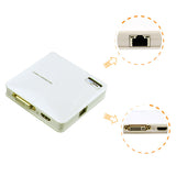 Winstars USB 3.0 Dual Head Display with Gigabit Ethernet Adapter V28-USBVGAUG39DH1W
