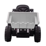 Kahuna MX-611C Kids Electric Ride On Car Tractor Digger Loader Grey CAR-T611C-GNGY