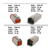 1700PCS Deutsch DT Connector DEUTSCH DT CONNECTOR PLUG KIT AU STOCK Connector V201-EBA1200BL8AU
