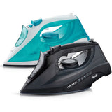 2200W Handheld Electric Steam Iron with Ceramic Soleplate, Continuous Steam and Vertical Ironing for V1341-ZY-7ENTP8F2-BLACK