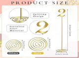 20 Pcs Metal Table Numbers 1-20 Table Numbers for Wedding Reception 12 Inch Party Table Number with V1369-AZ3-W-12722