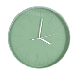Mute Quartz Clock Wall Watch Minimalist Modern Plastic Wall Clock for Living Room BedroomGreen V1294-YM0523-3115220015812