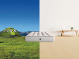 Intex Cream Twin Dura-Beam Prestige Mid-Rise Airbed with USB Pump 64177