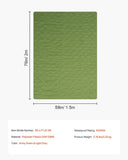 Camping Blanket 2.08 m x 1.4 m Warm Stadium Blanket 330GSM Outdoor Travel V952-LYTCSDLYLRPPCLSMKV0