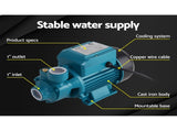 Giantz Peripheral Water Pump Garden Boiler Car Wash Electric Irrigation QB60 PUMP-QB60
