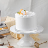 10 Inch White Corrugated Paper Cake Drum Round Cake Board for Baking with Stable Structure and Clean V1369-AZ3-W-16725