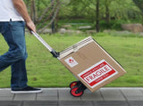 Folding Hand Truck, 80 kg Load Capacity, Aluminum Portable Cart, Convertible Hand Truck and Dolly V952-KZDSTHC175B0QUTVIV0