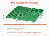 Interlocking Drainage Mat, 50 Pcs Modular Interlocking Cushion, 31 x 31 cm Splicing Drainage Mats, V952-CKPSD10X10YCS8XCRV0