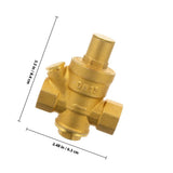 Brass Pressure Regulator Valve for Household Water Systems and Plumbing Applications V1370-AZ4-20906