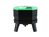 Gardeon Compost Bin 4-Tray Stackable Worm Farm Composter with Liquid Fertiliser Tap CBIN-4LVL-GNBK