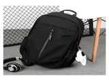 Water Resistant Lightweight Backpack Casual Travel Hiking Backpack Durable with USB Charging Port V1366-AZ2-W-03622