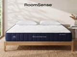 RoomSense Queen 30cm Medium Firm Latex Mattress Bundle with 2 Pillows XFKF-MA-1772-Q-1669