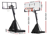 Everfit 3.05M Basketball Hoop Stand System Portable Height Adjustable Net Ring BAS-HOOP-305-200L