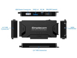Simplecom SA492 USB 3.0 to 2.5/3.5/5.25 inch SATA IDE Adapter with Power Supply V28-SA492