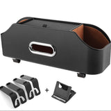 New car headrest Rear seat Multifunctional Storage partition Design, with Cup Holder, Tissue V1192-AZ-W-0441
