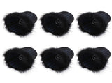6Pcs Feather Cloth Lampshade Blue Hotel Chandelier Wall Lamp Decoration Protective Cover V1294-YM0718-3119200176211