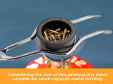 7 Pieces Graphite Torch Melting Kit, Including 2 Graphite Crucible Stir Stick, Graphite V1258-DP02-C-308