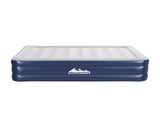 Weisshorn Air Mattress Queen Inflatable Bed 46cm Air bed Cube AMAT-CUB03-46-Q-GYBL