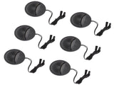 6PCS Low Voltage Deck Lights IP67 Waterproof Warm White LED Step Lamp for Garden Fence Stair 12 to V1294-YM0521-3119230023211