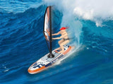 Remote Control Sailing Boat for Racing Surfing with Waterproof LED Light High Low Speed V1370-AZ4-10600