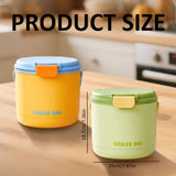 Dual-Wall Insulated Ice Cooler Bucket, Ice Bucket with Lid, Portable Ice Storage Container, Long V1370-AZ4-15720