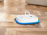 Robot Floor Cleaner - 10" Sweeping and Mopping Machine with 1200mAh Battery, Automatic Mop and V1366-AZ2-W-26554