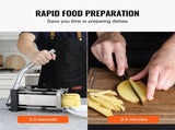 French Fry, Potato Slicer with 1/2-Inch and 3/8-Inch Stainless Steel Blades, Manual Potato V952-SYWSQSTJWJ12IGYCYV0