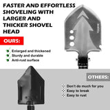 X-BULL 4WD Recovery Kit Snatch Strap Hitch Receiver Folding Shovel Survival 4X4 V211-AUEB-XBRK015FS001