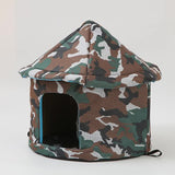Outdoor Waterproof Cat House - Insulated, Weatherproof, Warm Shelter for Cats, Ideal for Winter V888-ELOSUNG10209