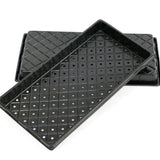 2PCS Plant Growing Trays Garden Seed Nursery Trays Plastic Propagation Trays V1294-YM0717-10007007