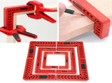 LShaped 90 Degree Right Angle Positioner Woodworking Corner Clamp Carpenter Scribing Tool V1294-YM0901-3114200032611